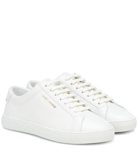 saint laurent white trainers